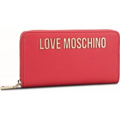 Duży Portfel Damski LOVE MOSCHINO - JC5593PP06KU0500 Rosso. Czerwone portfele damskie Love Moschino, ze skóry ekologicznej. Za 429.00 zł.