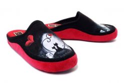 MANITU 330000-04 rot/schwarz, kapcie/klapki damskie. Kapcie damskie Manitu, bez wzorów. Za 189.90 zł.