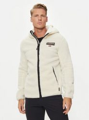 Napapijri Polar T-Tynik NP0A4IA8 Beżowy Regular Fit. Brązowe bluzy męskie Napapijri, l, bez wzorów, z polaru, bez kaptura. Za 589.99 zł.