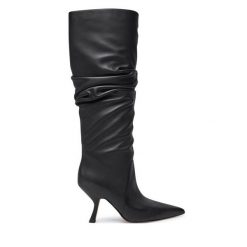 Kozaki MICHAEL Michael Kors. Czarne kozaki damskie MICHAEL Michael Kors, bez obcasa, na szpilce. Za 1,599.00 zł.