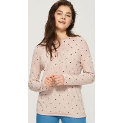 Dzianinowy sweter - Różowy. Swetry damskie marki Sinsay. Za 49.99 zł.