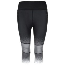 Damskie legginsy 3/4 Kilpi SOLAS-W. Czarne legginsy damskie Kilpi, s, bez wzorów, z materiału, do biegania. Za 130.50 zł.
