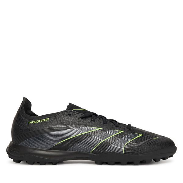 Buty do piłki nożnej adidas. Czarne buty sportowe męskie Adidas, bez zapięcia, do piłki nożnej. Za 289.99 zł.