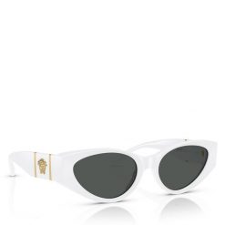 Okulary przeciwsłoneczne Versace. Białe okulary przeciwsłoneczne damskie Versace. Za 829.99 zł.