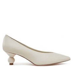 Czółenka Weekend Max Mara. Czółenka damskie Weekend Max Mara, bez wzorów, bez obcasa, bez zapięcia. Za 1,089.00 zł.