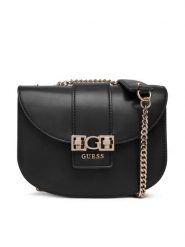 Guess Torebka HWVG98 91210 Czarny. Czarne torebki do ręki damskie Guess, z aplikacjami, ze skóry, wizytowe, bez dodatków. Za 399.99 zł.
