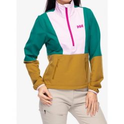 Kurtka przeciwwiatrowa damska Helly Hansen Cascade Shield Anorak. Brązowe kurtki sportowe damskie Helly Hansen, bez wzorów, bez kaptura, trekkingowe. W wyprzedaży za 636.50 zł.