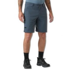 Szorty Helly Hansen Elv Light Tur. Szare krótkie spodenki sportowe męskie Helly Hansen, bez wzorów, trekkingowe. Za 400.50 zł.