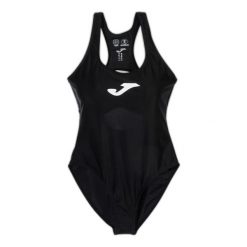 Damski kostium kąpielowy Joma Shark. Czarne kostiumy jednoczęściowe damskie Joma, l, bez wzorów, z materiału, klasyczne, do pływania. Za 108.00 zł.