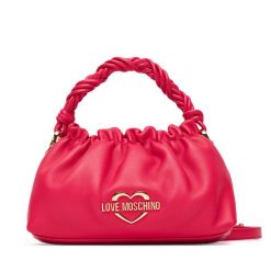 Torebka LOVE MOSCHINO. Czerwone torebki do ręki damskie Love Moschino, bez wzorów, klasyczne, bez dodatków. Za 599.99 zł.