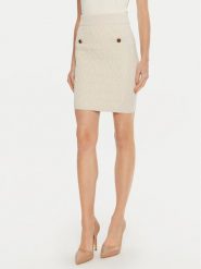 Marciano Guess Spódnica ołówkowa Hermione 4BGD01 5661Z Beżowy Slim Fit. Brązowe spódnice damskie Marciano Guess, xl, z aplikacjami, z syntetyku, ołówkowe. Za 329.99 zł.
