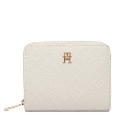 Portfel Tommy Hilfiger. Brązowe portfele damskie Tommy Hilfiger, bez wzorów. Za 269.99 zł.