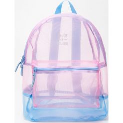 Przezroczysty plecak - Różowy. Czerwone plecaki damskie marki Cropp, bez wzorów. Za 79.99 zł.