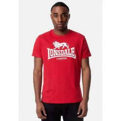 Koszulka Lonsdale St. Erney. Białe koszulki sportowe męskie Lonsdale, m, bez wzorów, z bawełny, bez kołnierzyka, bez ramiączek. Za 108.95 zł.