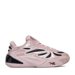 Buty do koszykówki Reebok. Czerwone obuwie sportowe damskie Reebok, bez wzorów, do koszykówki. Za 529.99 zł.