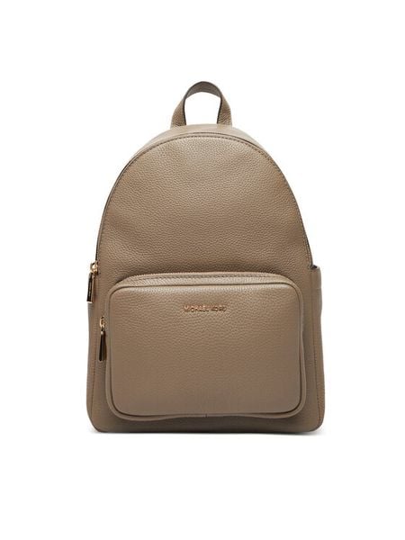 MICHAEL Michael Kors Plecak Tanner 30T5GTNB2L Beżowy. Brązowe plecaki damskie MICHAEL Michael Kors, bez wzorów, ze skóry. Za 819.99 zł.