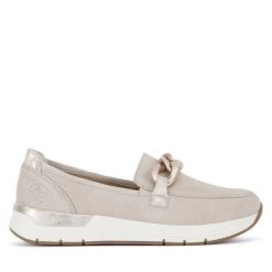 Loafersy Rieker. Brązowe mokasyny damskie Rieker. Za 389.99 zł.