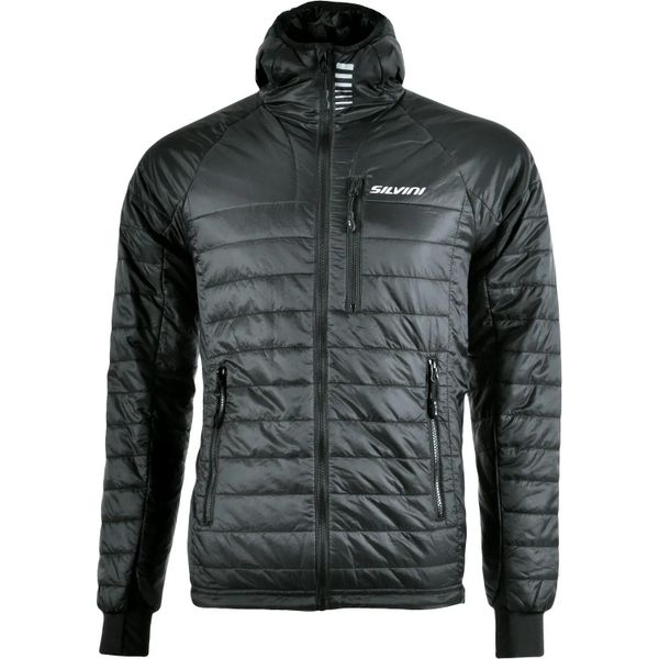 Kurtka męska Silvini Men Jacket Rutor MJ1142. Czarne kurtki męskie Silvini, m, bez wzorów, z lycry, z kapturem. Za 605.00 zł.