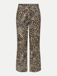 JDY Spodnie materiałowe Ray 15343448 Beżowy Wide Leg. Brązowe spodnie materiałowe damskie JDY, s, bez wzorów, z bawełny. Za 139.99 zł.