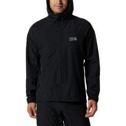 Płaszcz przeciwdeszczowy męski Mountain Hardwear Exposure/2 Gore-Tex Paclite. Zielone płaszcze męskie Mountain Hardwear, m, bez wzorów, z gore-texu, bez kaptura. Za 999.00 zł.