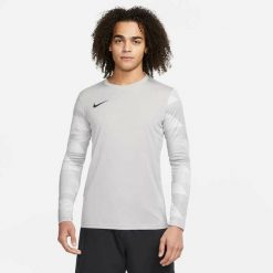Bluza piłkarska męska Nike Dry Park IV. Białe bluzy męskie Nike, m, bez wzorów, bez kaptura, do piłki nożnej. Za 149.99 zł.