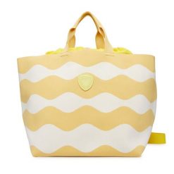 Torebka Blauer. Żółte torebki do ręki damskie Blauer, bez wzorów, bez dodatków. Za 379.99 zł.