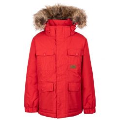 Kurtka Dla Chłopców Upsider TP50. Czerwone kurtki i płaszcze dla chłopców Trespass, bez wzorów, sportowe, bez kaptura. Za 259.99 zł.