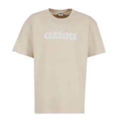 Męska Koszulka Cursive Logo Heavyweight Oversized T-shirt. Brązowe t-shirty męskie Urban Classics, m, bez wzorów, bez kołnierzyka. Za 84.99 zł.