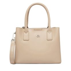 Torebka GINO ROSSI. Brązowe torebki do ręki damskie Gino Rossi, bez wzorów, bez dodatków. Za 179.99 zł.