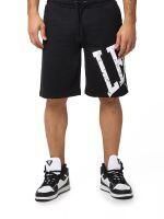 Szorty bokserskie Leone. Czarne krótkie spodenki sportowe męskie LEONE 1947 APPAREL, m, bez wzorów, z bawełny, na fitness i siłownię. Za 63.11 zł.
