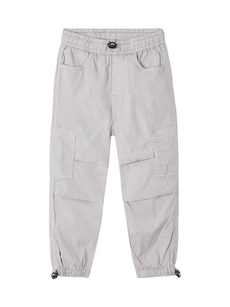 Mayoral Joggery 3569 Szary Relaxed Fit. Szare spodnie materiałowe dla chłopców Mayoral, bez wzorów, z bawełny. Za 79.99 zł.