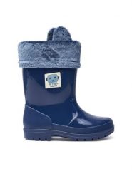 Mayoral Kalosze 46532 Granatowy. Niebieskie buty zimowe chłopięce Mayoral, bez wzorów. Za 89.99 zł.