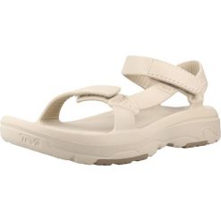 Sandały TEVA 1173701TV Beżowy. Brązowe sandały damskie Teva, bez wzorów, z gumy, bez obcasa, bez zapięcia. Za 214.99 zł.