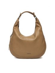 Badura Torebka C-ZAR-1 Beżowy. Brązowe torebki do ręki damskie Badura, bez wzorów, z materiału, bez dodatków. Za 399.99 zł.