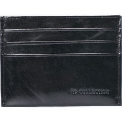 VIP COLLECTION - Portfel skórzany Milano. Czarne portfele męskie VIP COLLECTION, z materiału. W wyprzedaży za 24.90 zł.