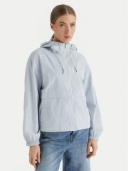 Calvin Klein Jeans Wiatrówka Essential LV047F507G Błękitny Regular Fit. Niebieskie kurtki damskie Calvin Klein Jeans, s, bez wzorów, z jeansu, bez kaptura. Za 649.99 zł.