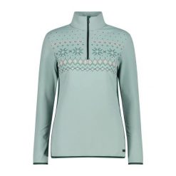 Damski sweter z golfem CMP Softech. Niebieskie swetry damskie CMP, m, bez wzorów, z polaru, sportowe, bez kołnierzyka, bez ramiączek, bez kaptura. Za 253.00 zł.