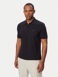 BOSS Polo 50554591 Granatowy Regular Fit. Niebieskie koszulki polo męskie Boss, m, bez wzorów, z bawełny, bez ramiączek. Za 549.99 zł.