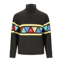 Bluza z kapturem wiatrówka SOS Uni knit. Brązowe bluzy męskie SOS, na zimę, bez wzorów, z kapturem. Za 851.00 zł.