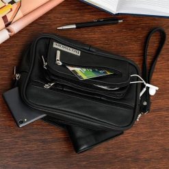 Męska SASZETKA do ręki POLSKA SKÓRA skórzana Beltimore G28. Saszetki męskie ze skóry. Za 119.90 zł.