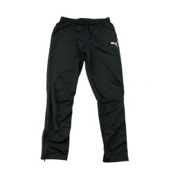 Second life - Spodnie dresowe męskie Puma czarne - Jak nowy. Czarne spodnie sportowe męskie Puma, l, bez wzorów, z dresówki, do biegania. Za 85.16 zł.