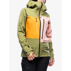 Kurtka skiturowa damska Ortovox 3L Deep Shell Jacket. Zielone kurtki damskie ORTOVOX, l, bez wzorów, bez kaptura, narciarskie. Za 2,456.99 zł.