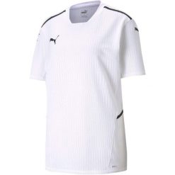 Podkoszulek Puma Teamcup Jersey, Mężczyźni. Białe koszulki sportowe męskie Puma, m, bez wzorów, z jersey, bez kołnierzyka, bez ramiączek, do piłki nożnej. Za 290.00 zł.