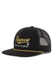 Volcom Czapka z daszkiem Drifter Cheese D5512513 Czarny. Czarne rękawiczki męskie Volcom, bez wzorów, z materiału. Za 89.99 zł.