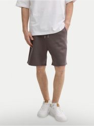 Tom Tailor Denim Szorty sportowe 1045584 Szary Regular Fit. Szare krótkie spodenki sportowe męskie Tom Tailor Denim, m, bez wzorów, z denimu. Za 99.99 zł.