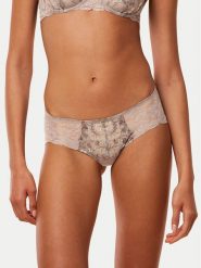 Triumph Bokserki Sensual Spotlight 10219846 Beżowy. Brązowe bokserki damskie Triumph, bez wzorów, z syntetyku. Za 79.99 zł.