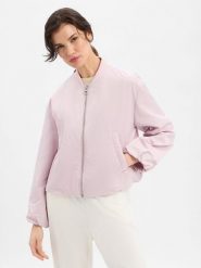 Marc O'Polo Bluza Kobiety Sztuczne włókno różowy, 40. Czerwone bluzy damskie Marc O'Polo, bez wzorów, prążkowane, bez kaptura. Za 649.95 zł.