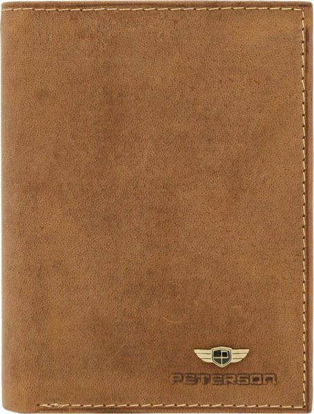 Peterson Skórzany męski portfel Peterson PTN 303 2-1-5 NoSize. Portfele męskie Peterson, bez wzorów. Za 185.42 zł.