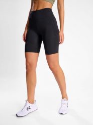 Szorty damskie Newline Beat Sprinters. Czarne szorty sportowe damskie Newline, na jesień, s, bez wzorów, z dzianiny, eleganckie, z podwyższonym stanem, na fitness i siłownię. Za 252.50 zł.