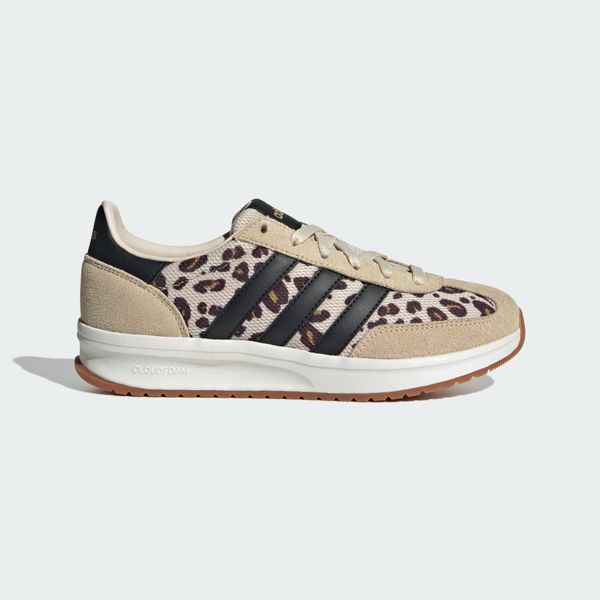 BUTY RUN 70S 2.0. Białe obuwie sportowe damskie Adidas, bez wzorów, z gumy, do biegania. Za 299.00 zł.